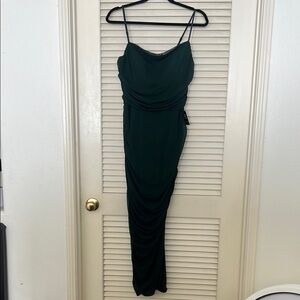Elegant Green Evening Dress